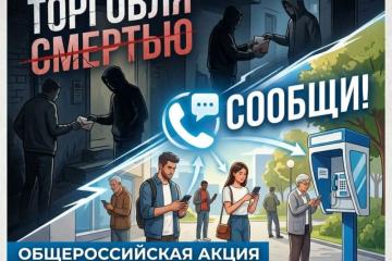 Акция с 21 сентября по 2 октября 2026 года "Сообщи, где торгуют смертью!"